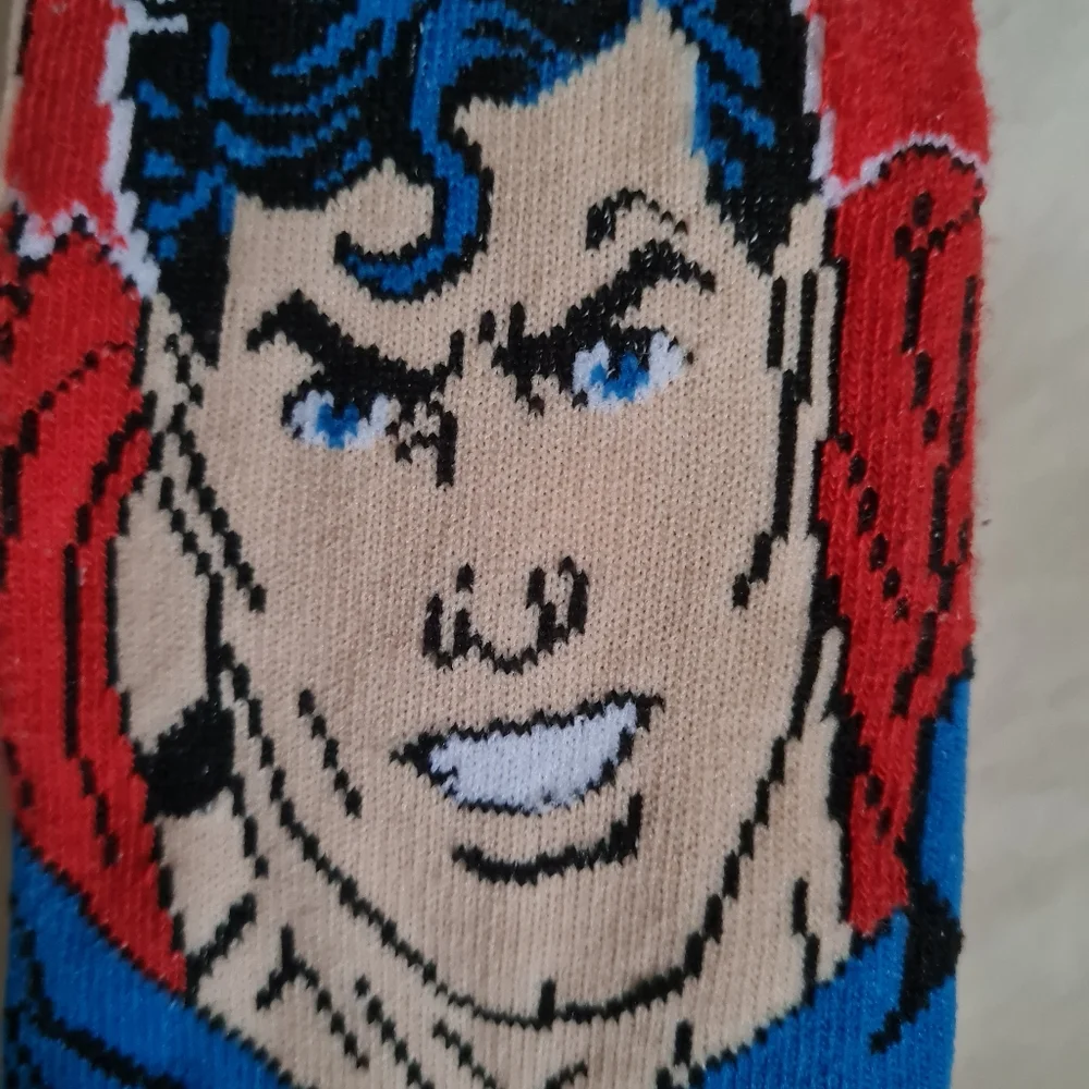 SUPERMAN Crew Socks - Set of 2 pairs 🧦🧦 Brand-New!